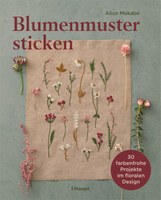 Blumenmuster sticken