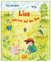 Lisa wartet auf den Bus