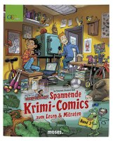 Spannende Krimi-Comics zum Lesen & Mitraten